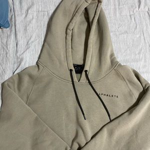Alphalete Tan cropped Women’s Hoodie